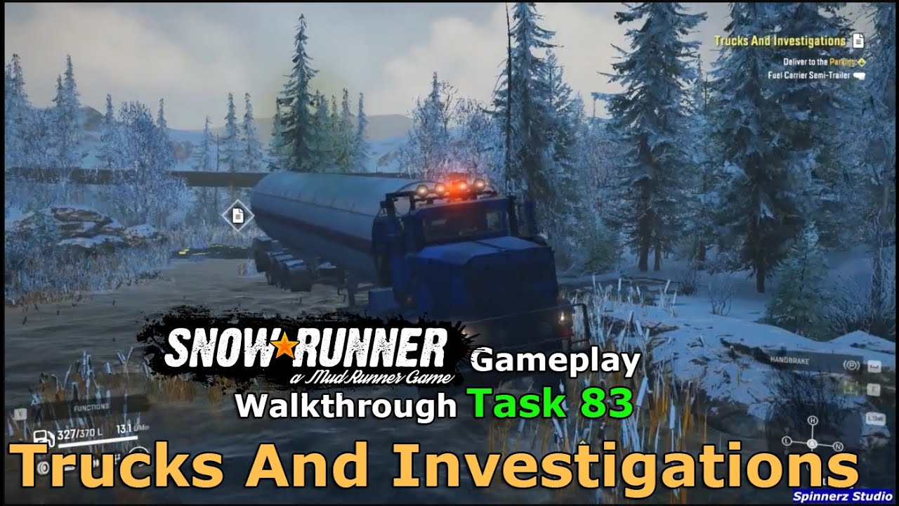 SnowRunner - Trucks And Investigations | SnowRunner Alaska Phase 1