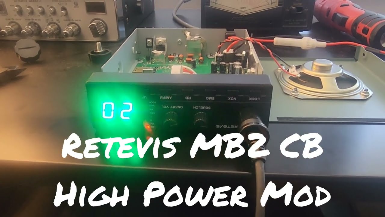 Retevis MB2 CB Power Modification