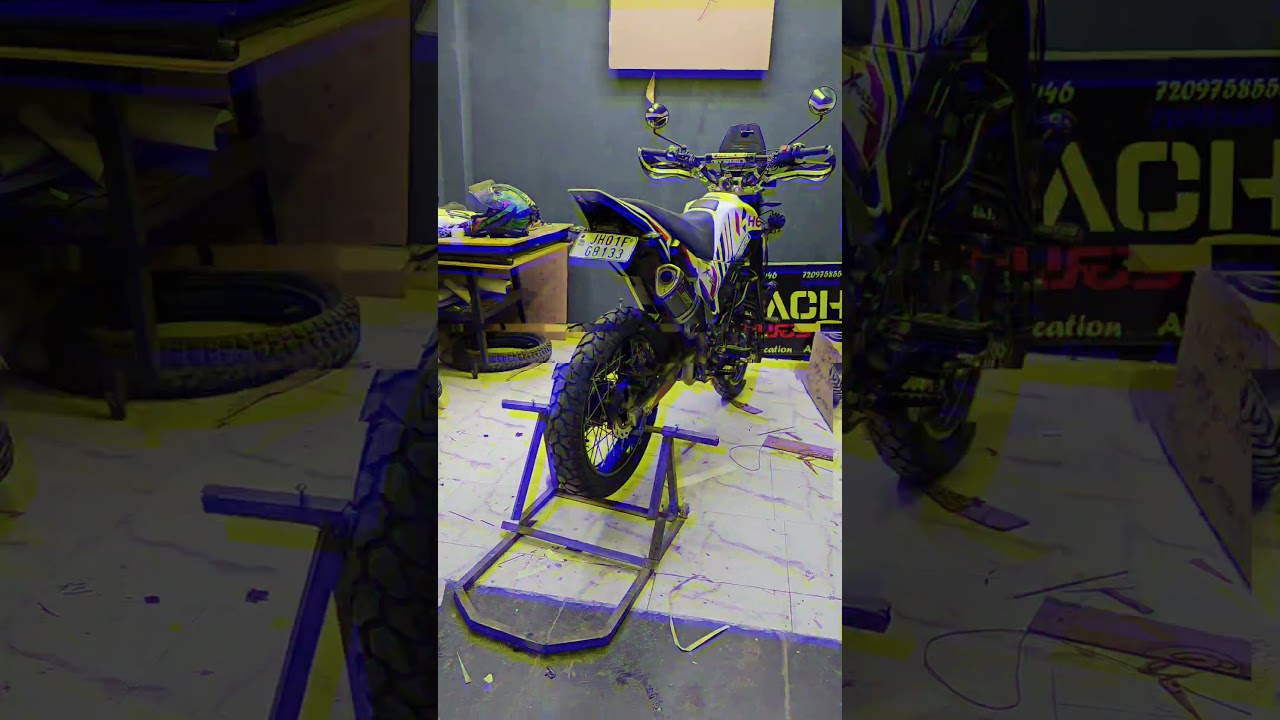 Custom Tail Tidy For Hero Xpulse200 4v Rally Edition | Hero Xpulse 200 4v Pro |  #xpulse200
