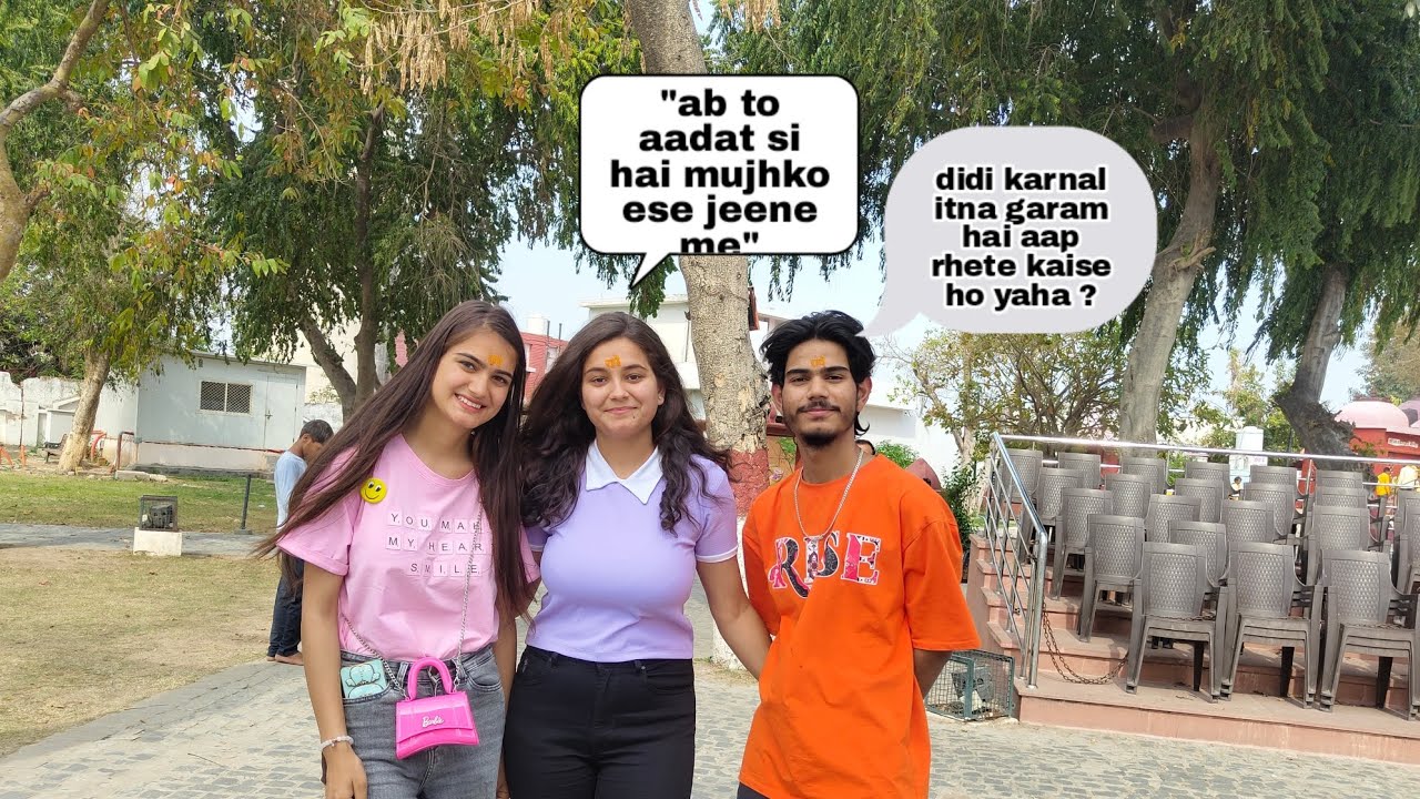Travelled 334 km to meet our elder sister/ NDRI karnal and alot more/it's me Happy 😄 #vlog #karnal