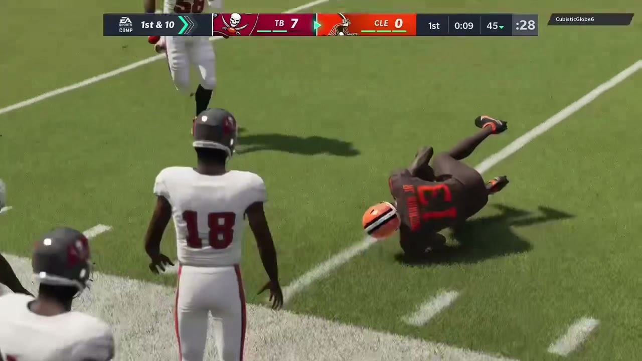 Madden 21 Online Head To Head Gameplay *He rage quit*