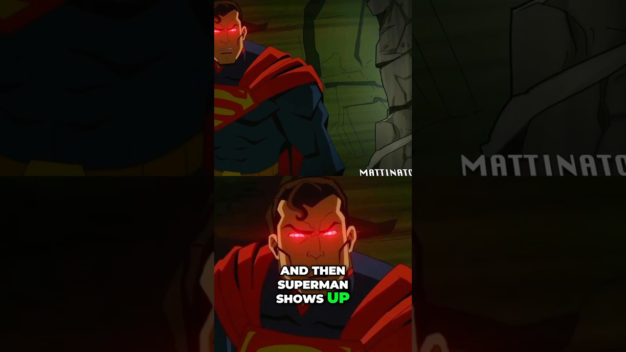 Superman had the most VALID reason to crashout