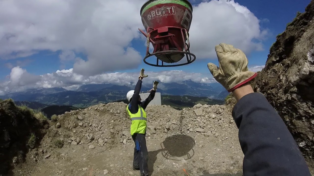 Gopro: Montage télésiège avec blugeon helicopteres
