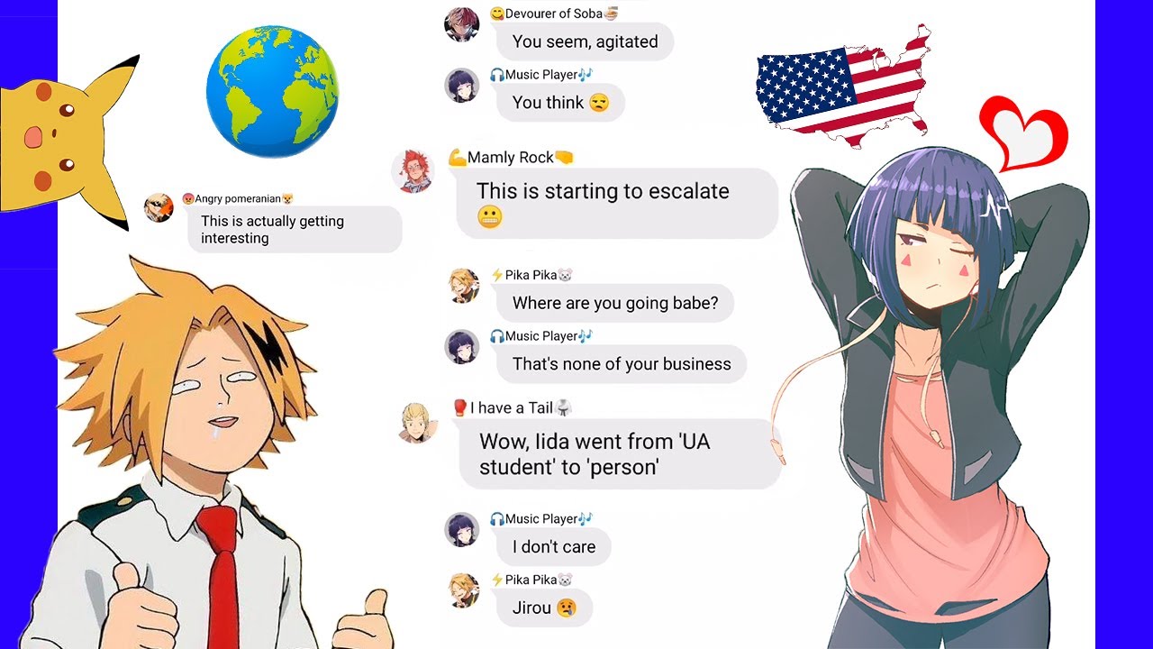 Over seas Love ~Señorita~ (Jirou Cheated!?) (BNHA Lyric Prank)