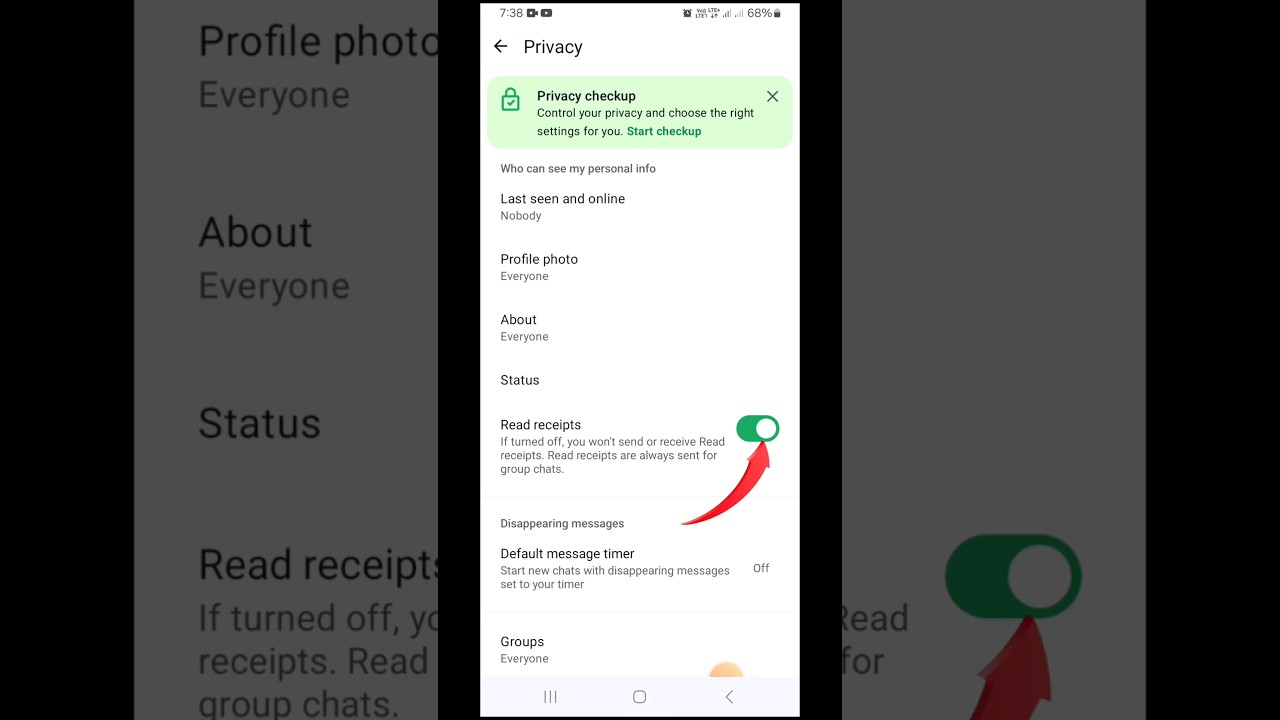 how to fix Whatsapp status problem !! #shorts