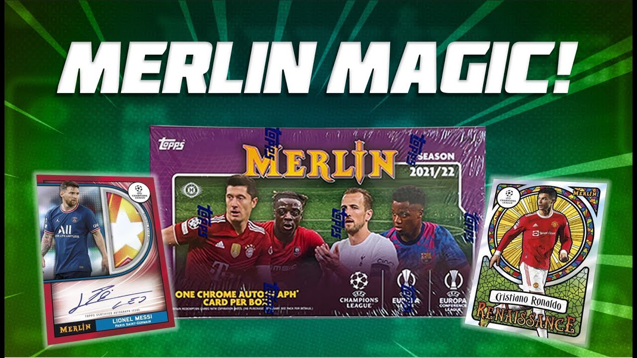 NUMBERED AUTOGRAPH! | TOPPS Merlin 21/22 SOCCER hobby box