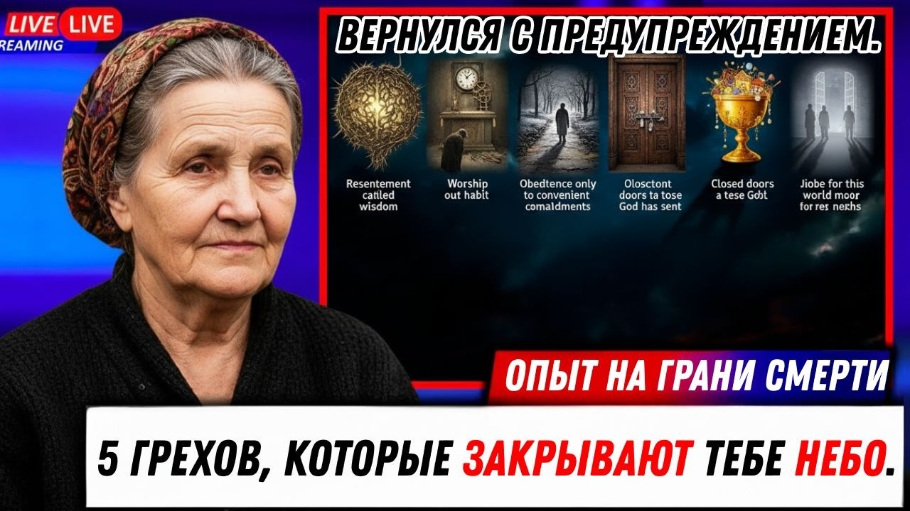 Иисус показал моему внуку 5 грехов, которые закрывают небо для верующих старше 50 лет