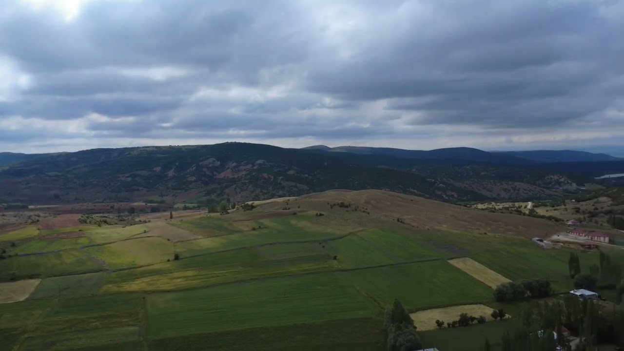 Sivas yıldızeli çobansaray köyü drone