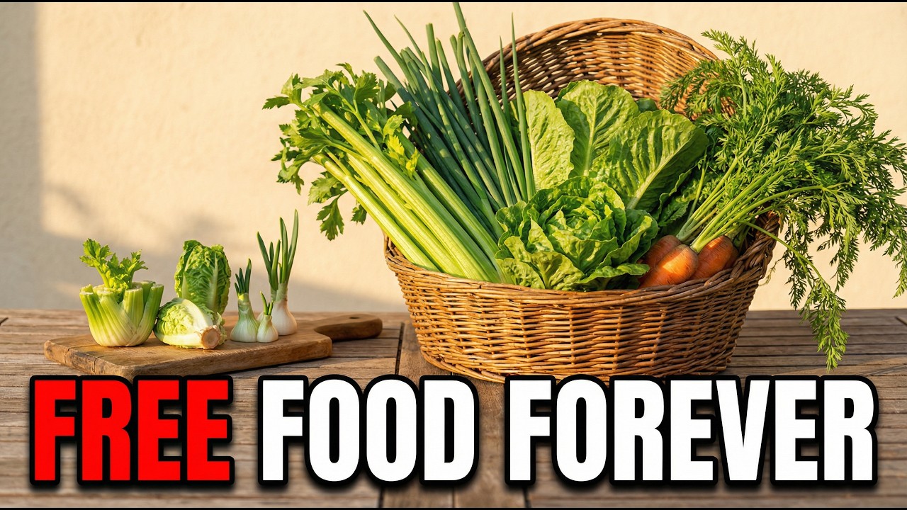 STOP Throwing Away Vegetable Scraps! Regrow Them Into Mountains of FREE Food