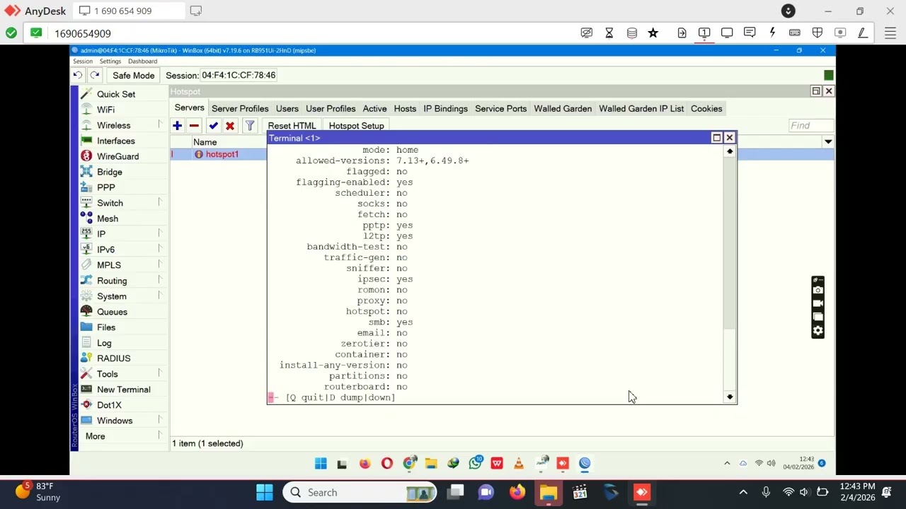 how to fix an invalid hotspot error on mikrotik v6,7 without downgrading the os