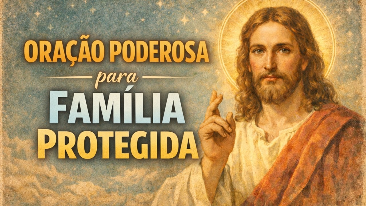 ✨ SUA FAMÍLIA ESTÁ SEGURA NAS MÃOS DO SENHOR