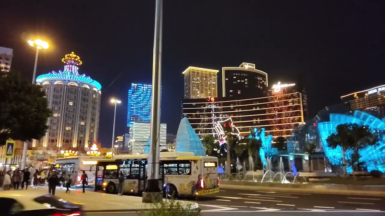 🇲🇴 Macau Free Virtual Tour, 76 videos from 30 km, 51000 steps walking from South end to Zhuhai China