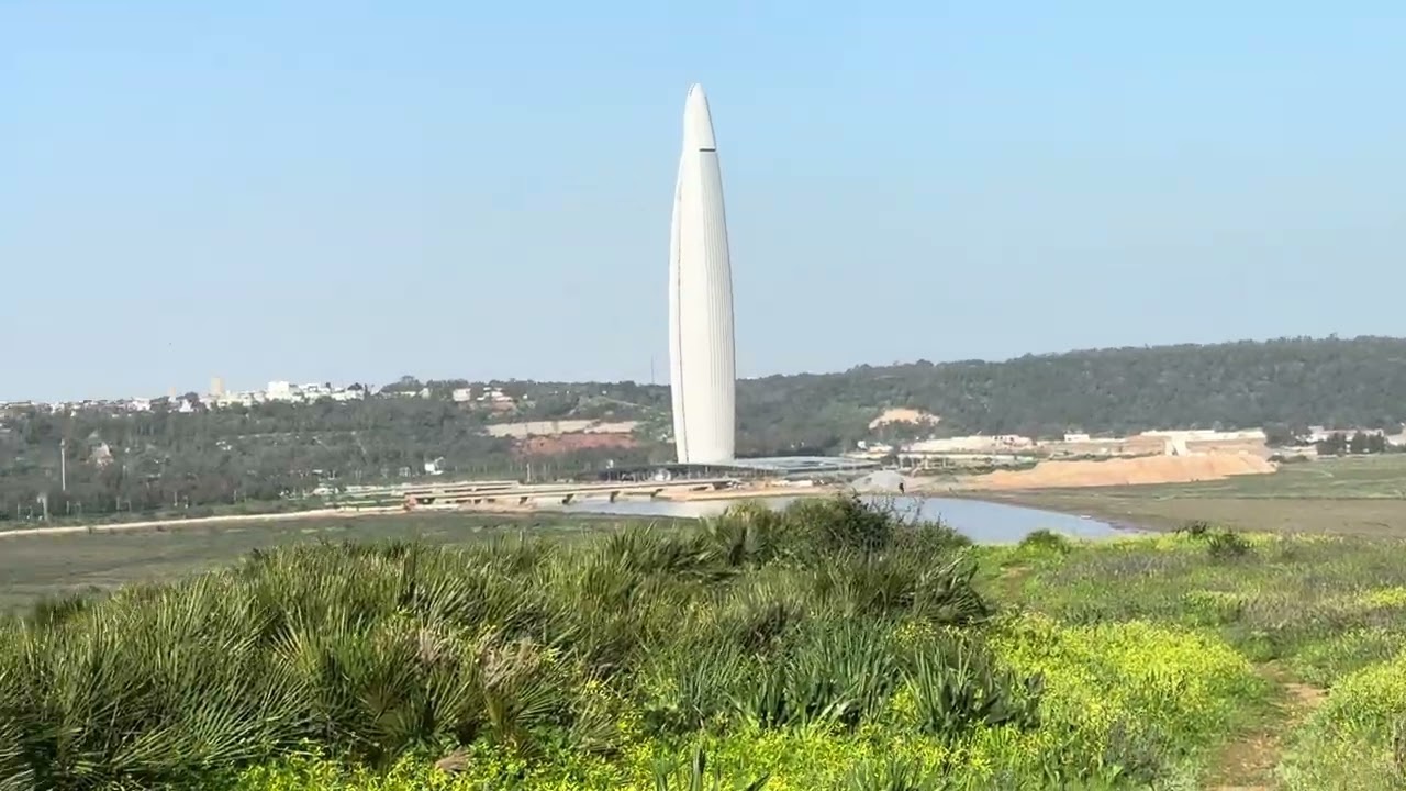 واش شفتي الجمال الطبيعي اللي ولى بين قصبة شالة والرباط العاصمة المغرب بعد أمطار الخير؟ 