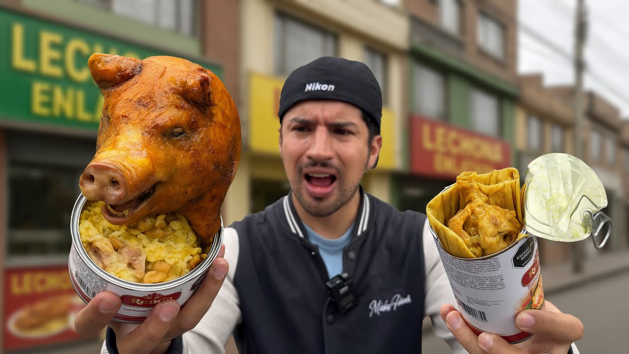 LECHONA Y TAMAL... ¿EN LATA? ¿Te atreverías a PROBARLO?