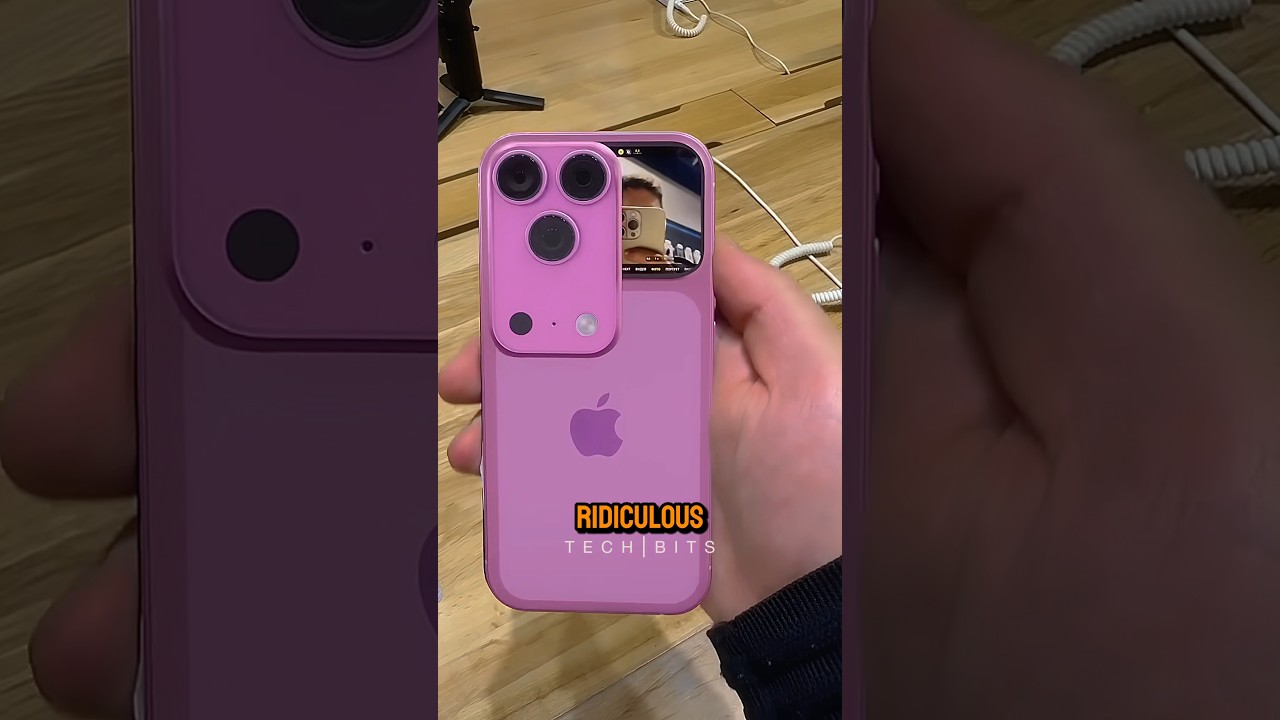 These iPhone 18 Pro designs are ridiculous 😂