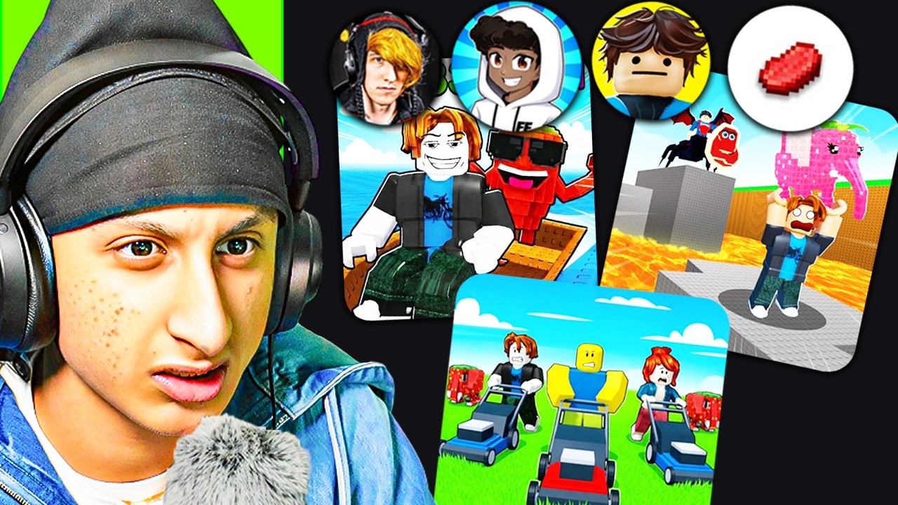 I Played Roblox Games Made By YouTubers…