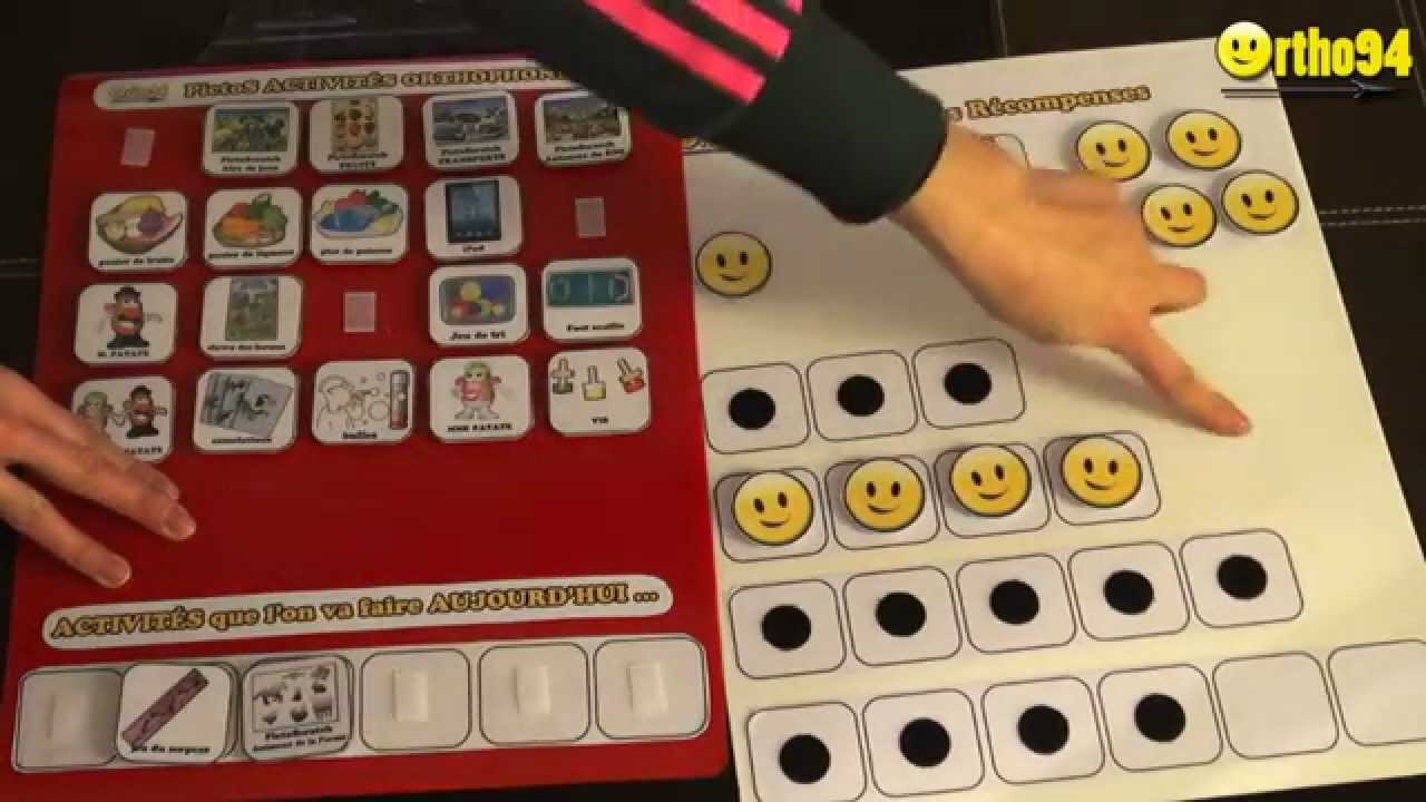 Autisme Retard Langage ORAL: Pictos renforcement positif