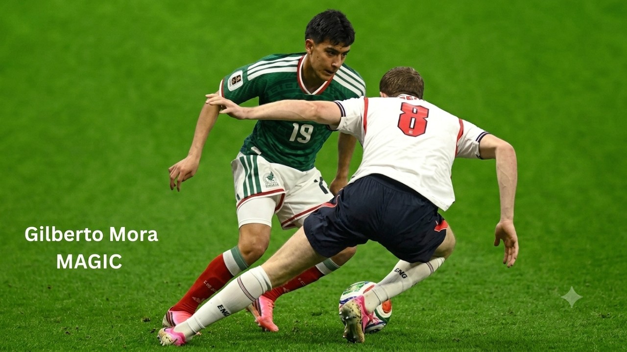 Gilberto Mora  vs England  | Midfield Masterclass & Highlights | World Cup  | 05/07/2026