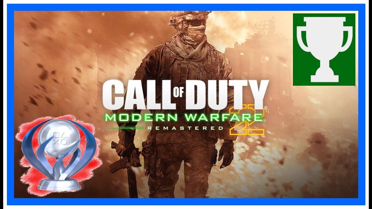 COD : MW2 Campaign Remastered  ➤ Trophée platine / 1000G facile, intéressant, décevant ?