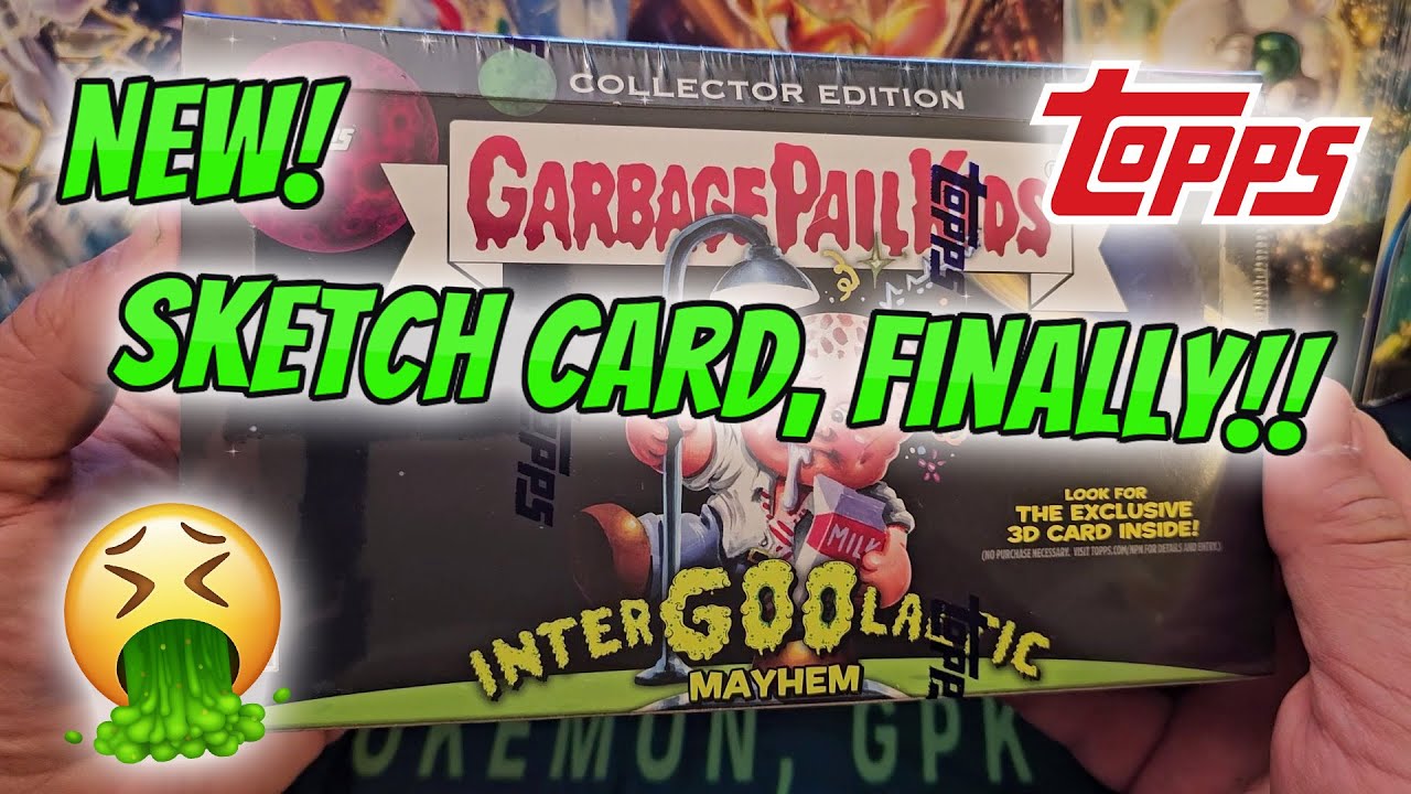 2023 Topps GPK InterGOOlactic Mayhem Collectors Edition Box Rip! 🤮