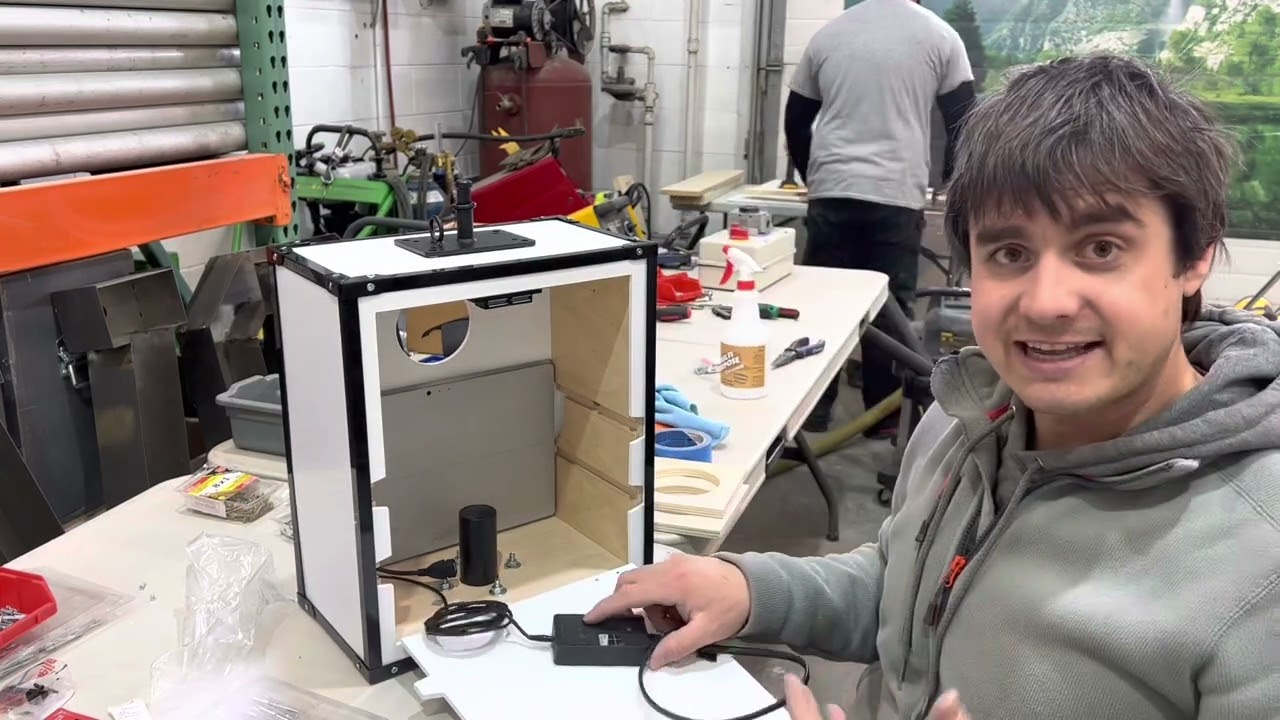 Join us on Photo Booth Assembly Line! | Adding and removing the screen (surface pro)