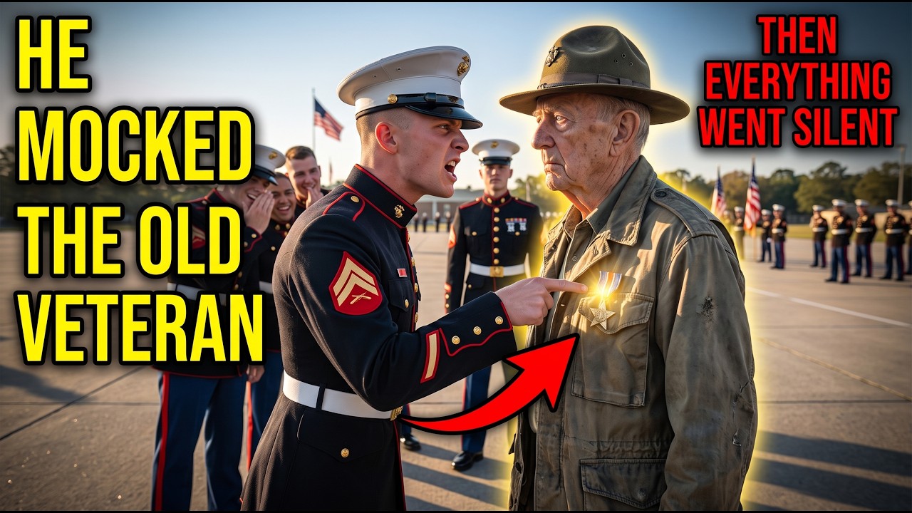 A Marine Mocked His Age in Formation &mdash; Until His Rank Silenced the Entire Parade Ground