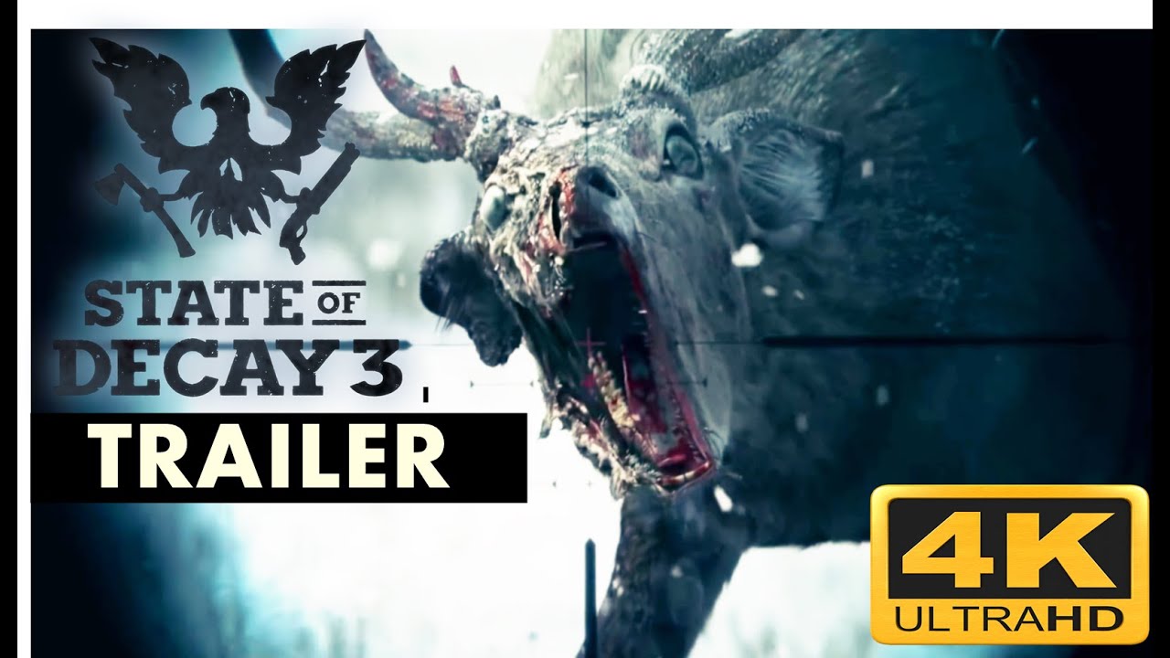 State of Decay 3 - Official Announce Trailer Ultra HD 4K (SOD3)
