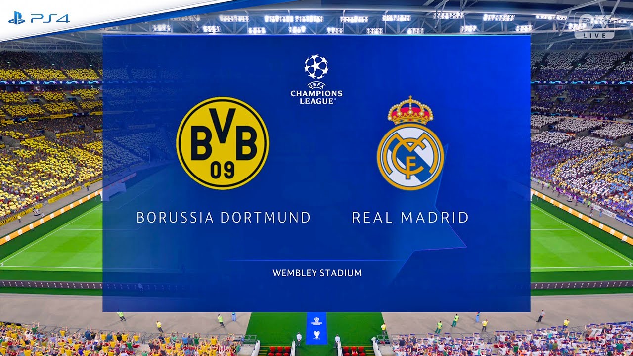 FC 24 - Dortmund vs Real Madrid | UEFA Champions League Final 23/24 - PS4 Gameplay