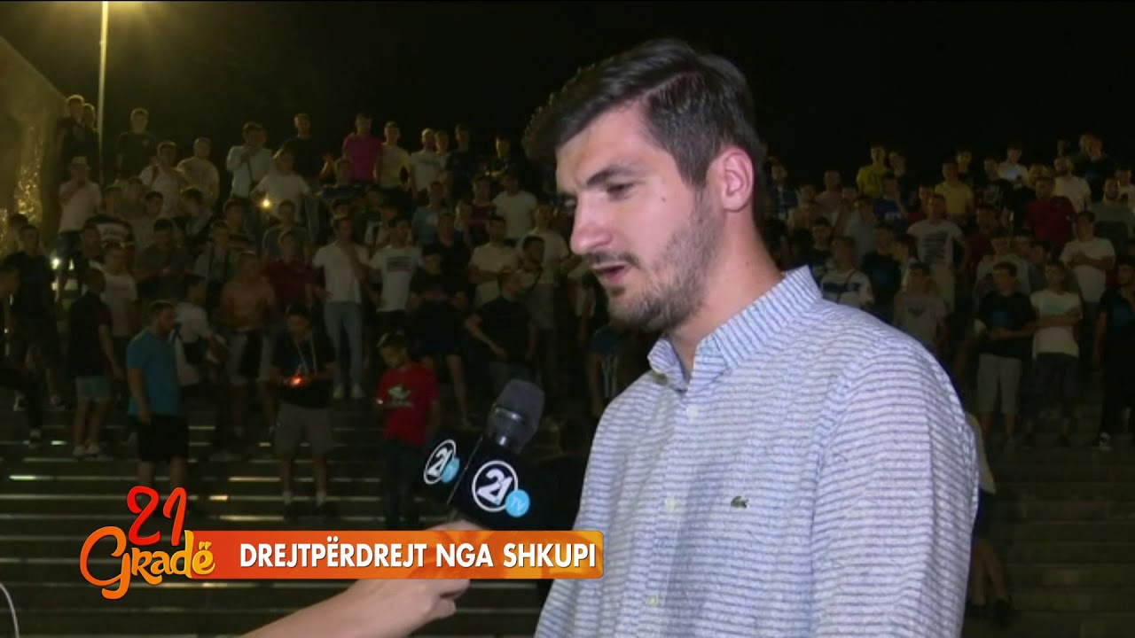 21Grade - Drejperdrejt nga Shkupi me tifozet e Shkupit  16.07.2018