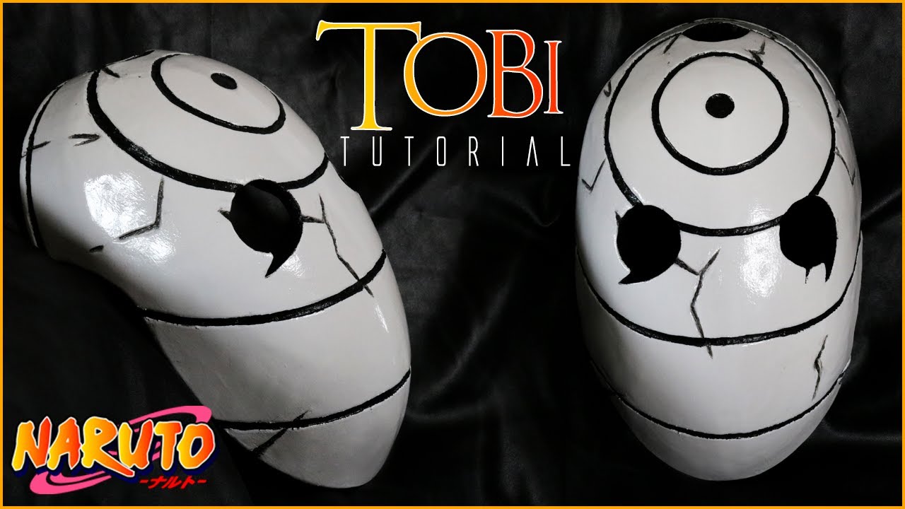Tutorial: Cómo hacer la máscara de Tobi - Obito Uchiha | 🍥 Naruto 🍥 | Patrones Incluidos | En FOAM