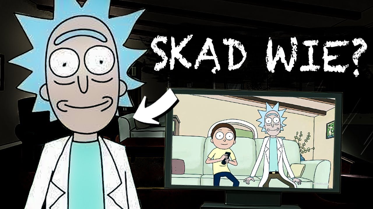Jak RICK odkrył, że żyje w SERIALU? | #rickandmorty