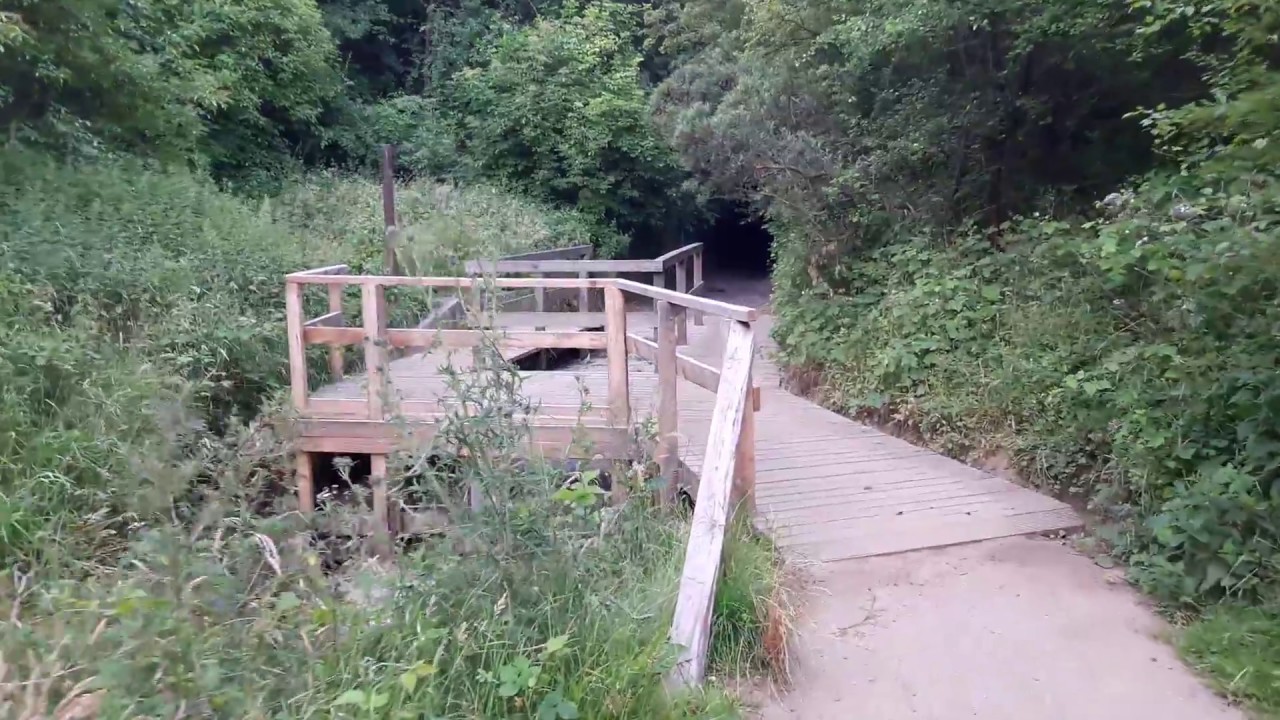 Chłapowo - Wejście na plażę nr. 15 - Wąwóz Chłapowski