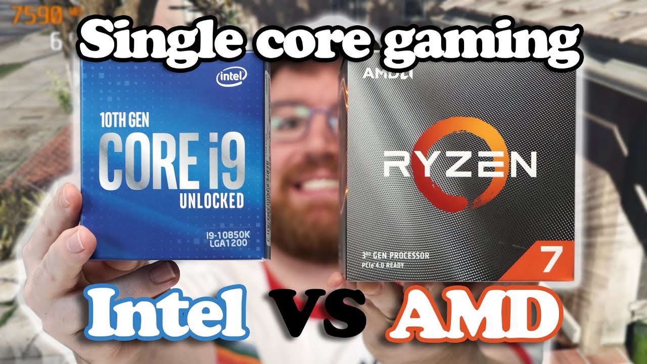 Can you game with a single core? Intel vs AMD Ryzen