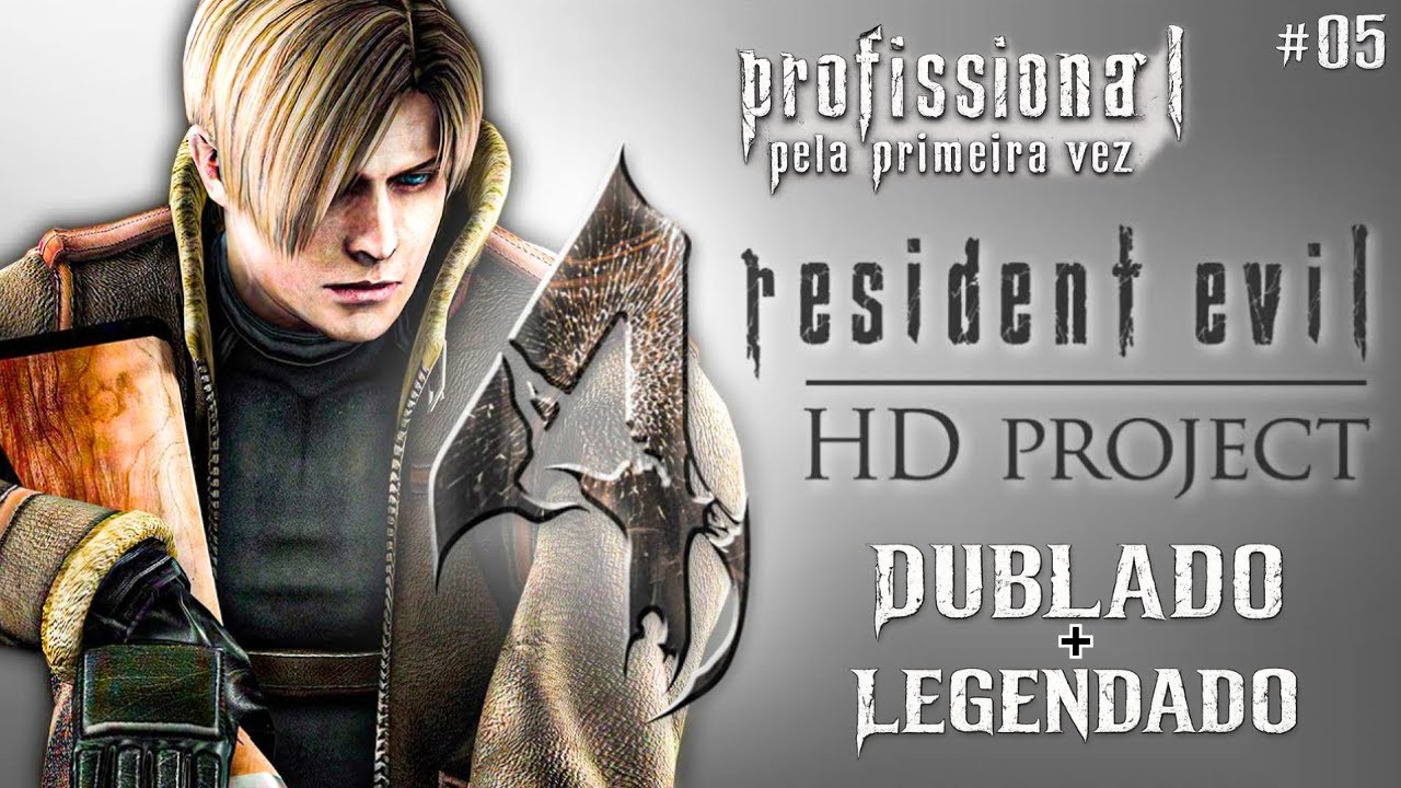 🔴 RESIDENT EVIL 4 CLÁSSICO AO VIVO | Primeira vez no Modo Profissional 😱🔥 Dublado e Legendado 🧟‍♂️🔫