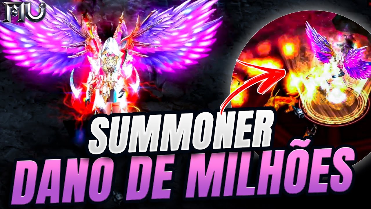O MAIOR DMG do MU? 🔮 Summoner com Itens Lendários