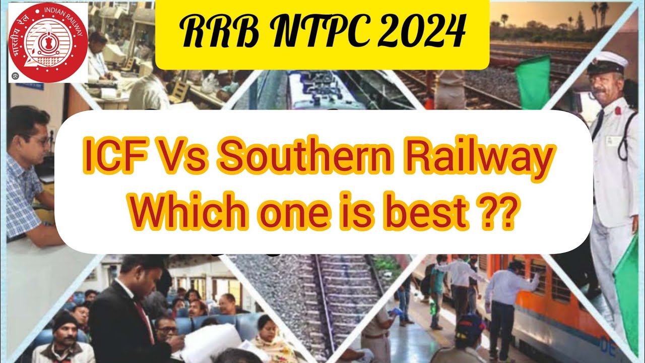 ICF Vs Southern Railway which one is best 🤔 #railwaystamil