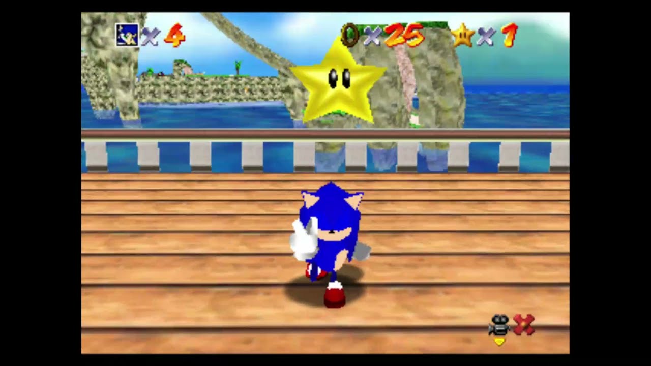 Sonic Adventure 64 | Super Mario 64 hack | N64 game