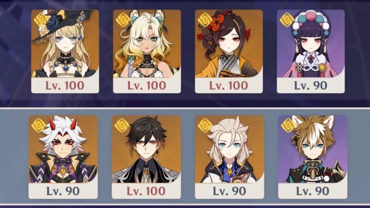【原神】Ver.Luna IV b 螺旋12層 岩元素女子＆岩元素男子で星9クリア【Genshin Impact】