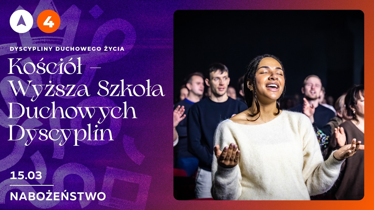 Nabożeństwo niedzielne 15 marca 2026, godz. 10:00 - SCh Północ