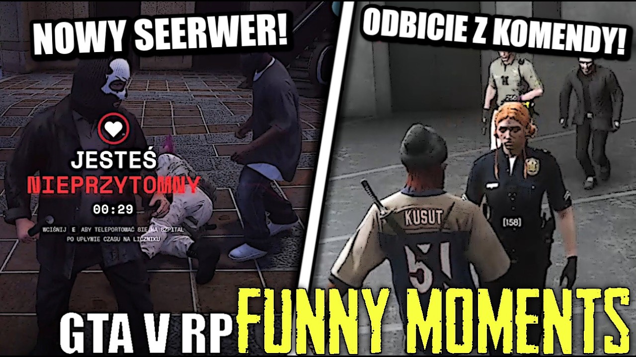 GTA V RP[ZADYMA NA NOWYM SERWERZE/ODBICIE Z K*MENDY/ILE MASZ LAT?/RUDY CUKIERECZEK/LOGAN ADWOKAT[FM]