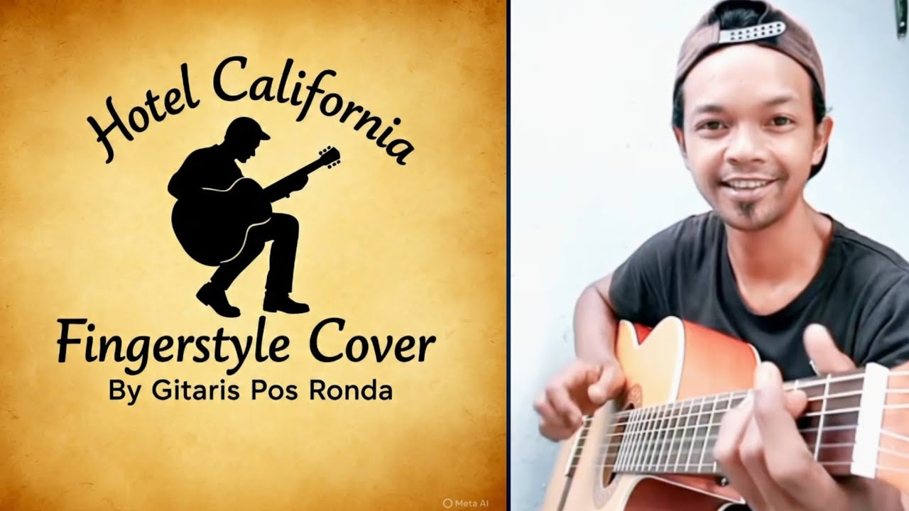 Eagle - Hotel California| Fingerstyle Cover By Gitaris Pos Ronda 