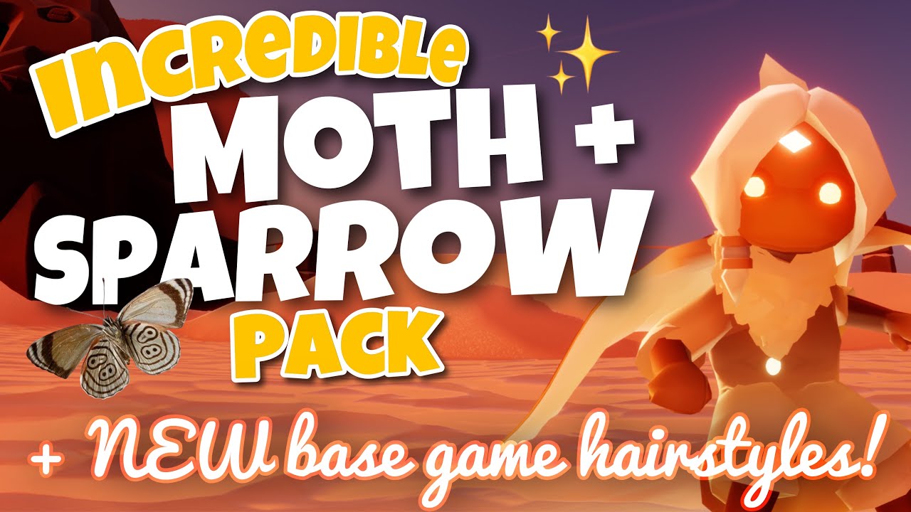 [BETA] NEW Adorable Moth Packs + Base Game Cosmetics! - Sky Beta Update - nastymold