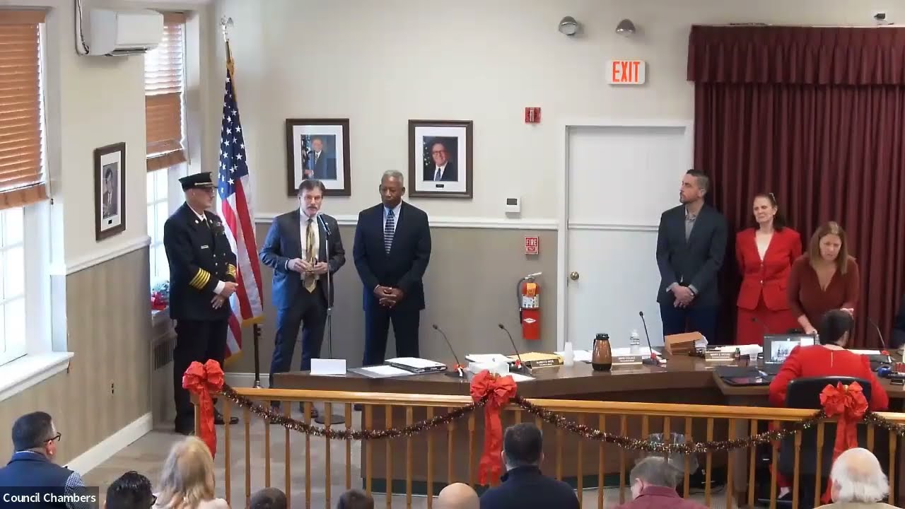 Sayreville Borough Council Reorganization Meeting - 1/1/2026