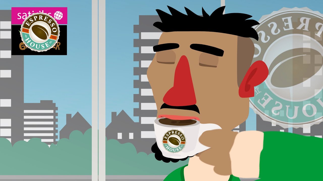 SISTE: Satiriks har blitt kj&oslash;pt opp av Espresso House