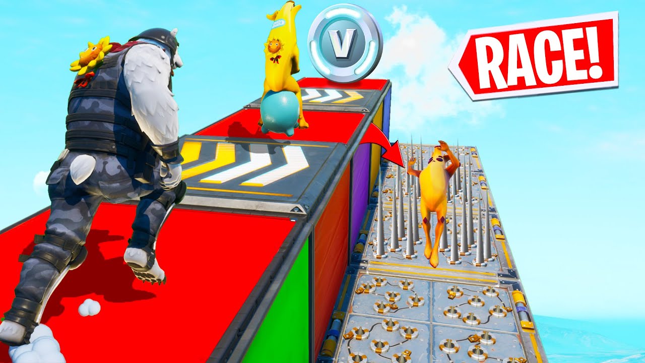 *EPISCHES* 4 YOUTUBER DEATHRUN Race in Fortnite mit @schmockyyyDE @Embekay_ und @Blaze-f8d
