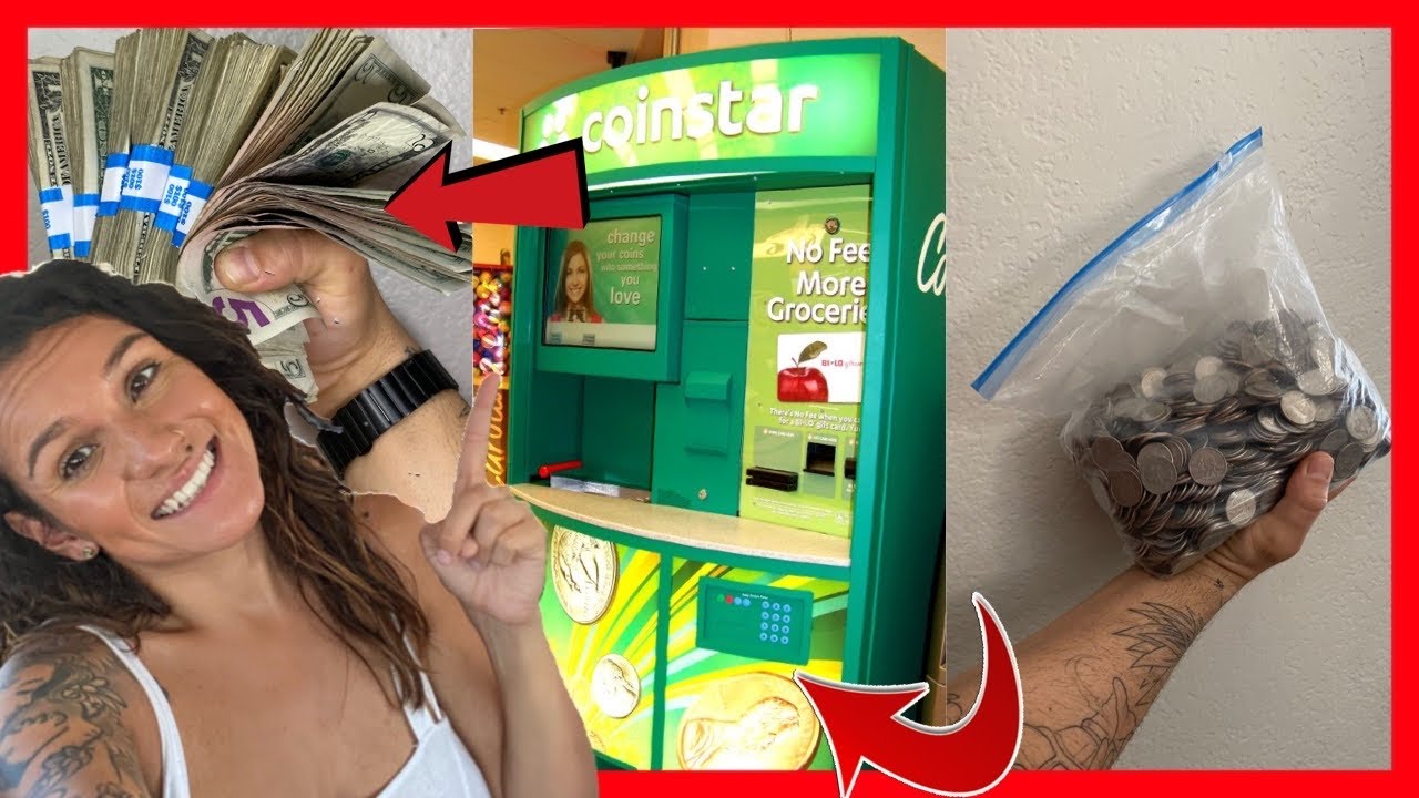 Changing our vending machines coins at a coin star