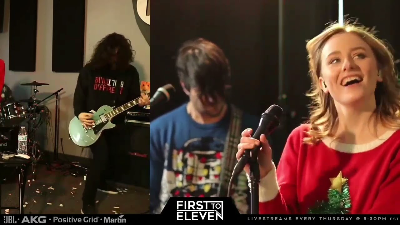 MUST WATCH!! First To Eleven- God Rest Ye Merry Gentlemen Rock Cover
