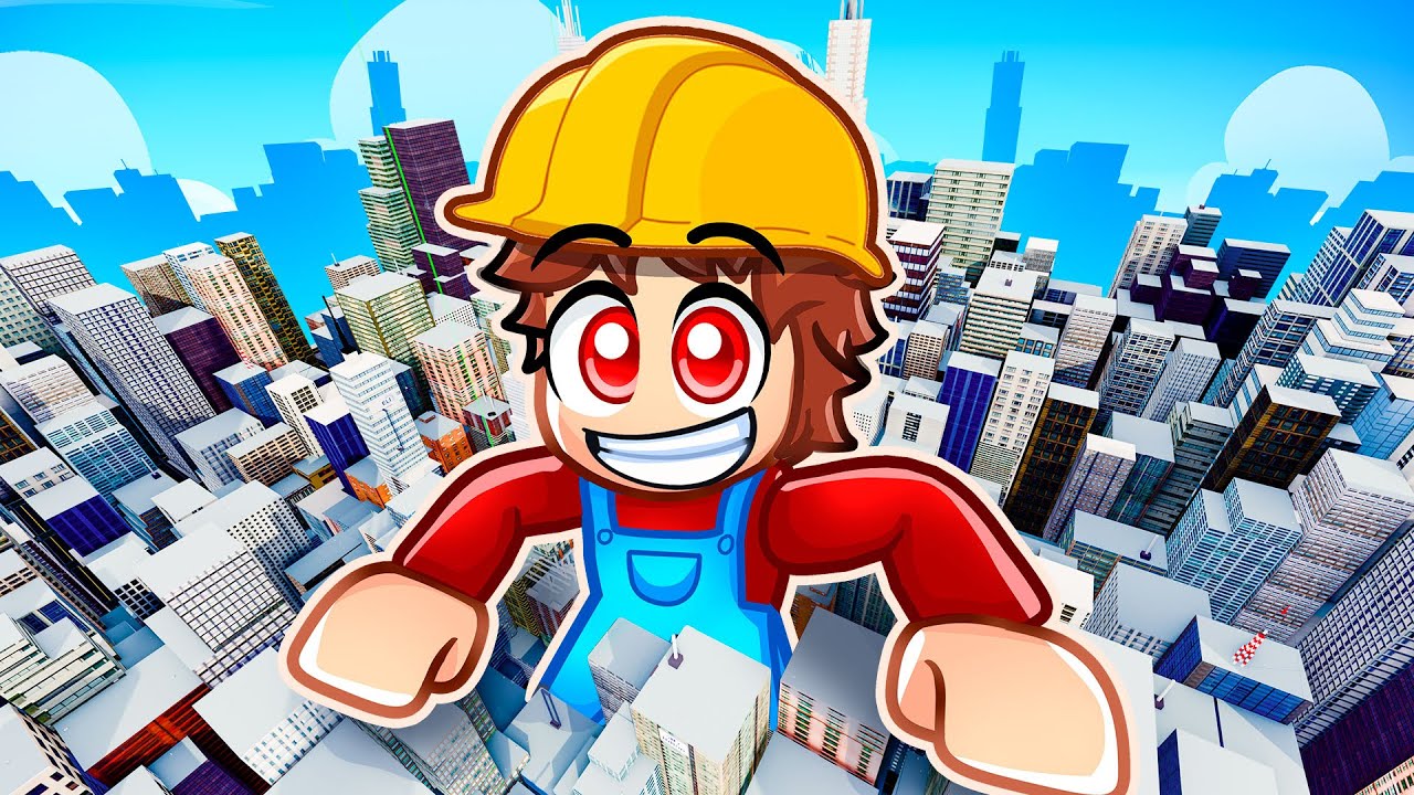МЫ ПОСТРОИЛИ ГОРОД В ROBLOX...