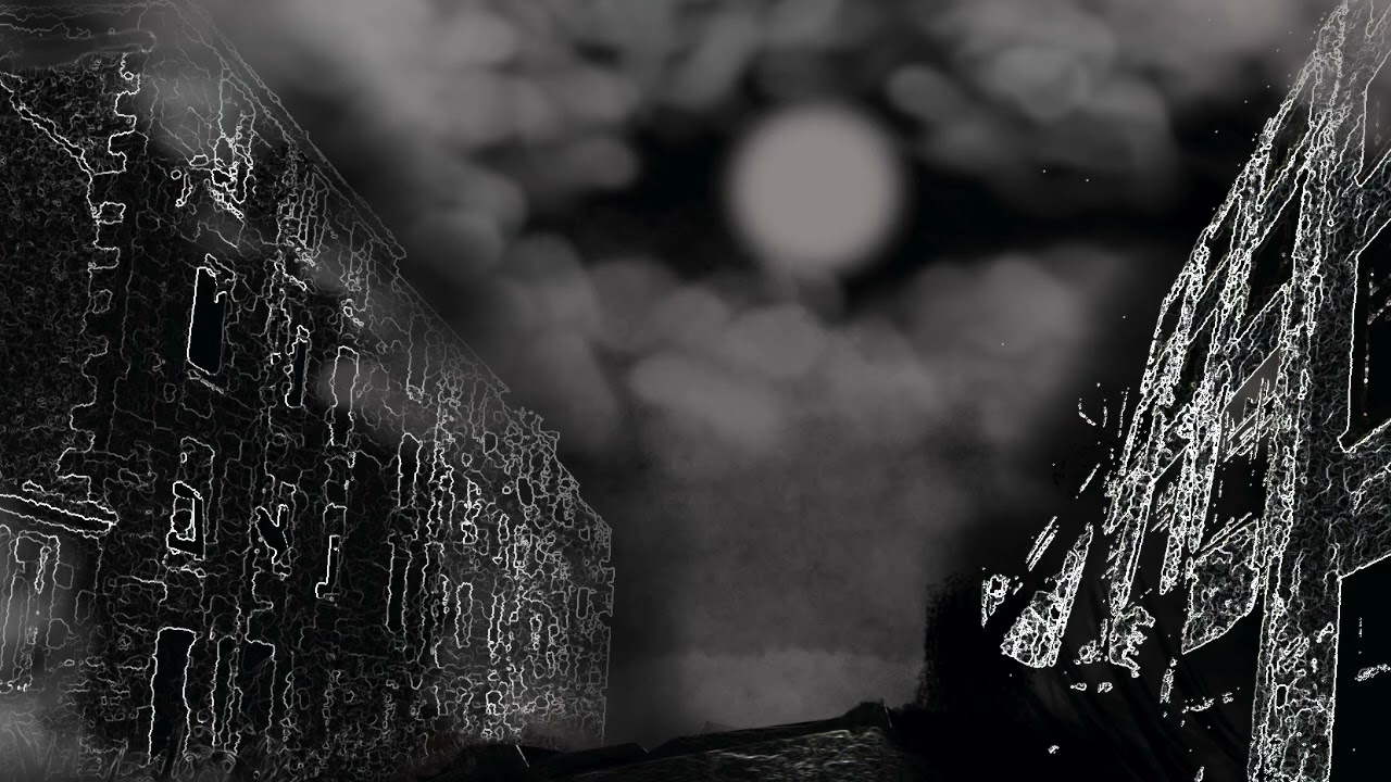 surreal world ambience over a cold lifeless moon.