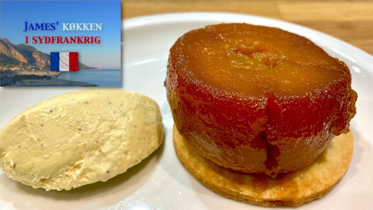 Tarte Tatin -  i en anderledes udgave.